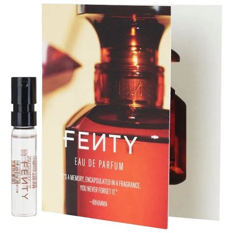 fenty perfume sample|fenty eau de parfum sample.